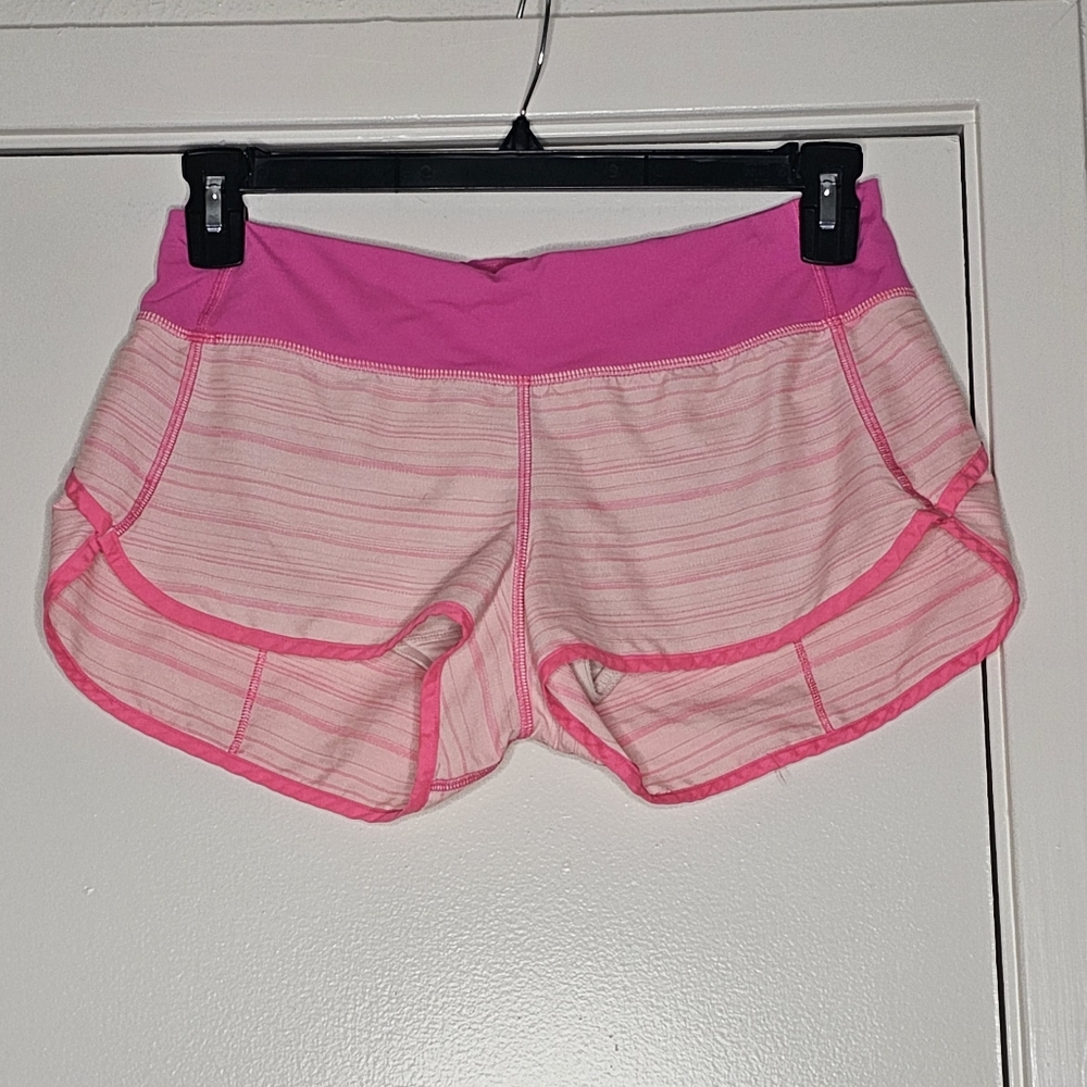 🍋 Lululemon speed shorts size 6 euc